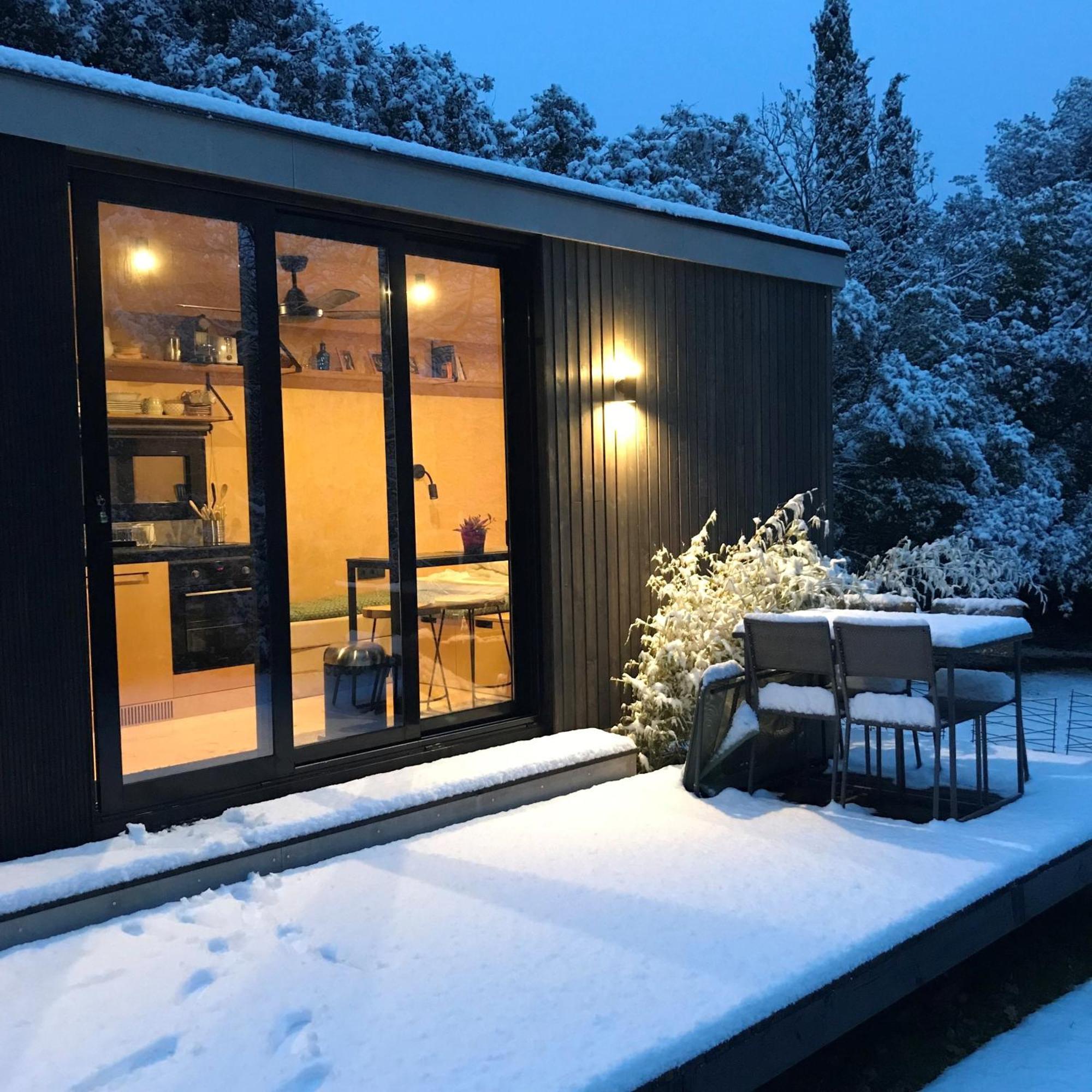 aMiniMas Eco gîtes Le Garn Exterior foto